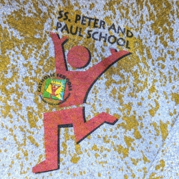 Urban Outfitters Urban Renewal Recycled Splatter Dye Crewneck Sweatshirt Size XL - Picture 3 of 9